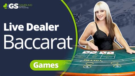live dealer baccarat online casino